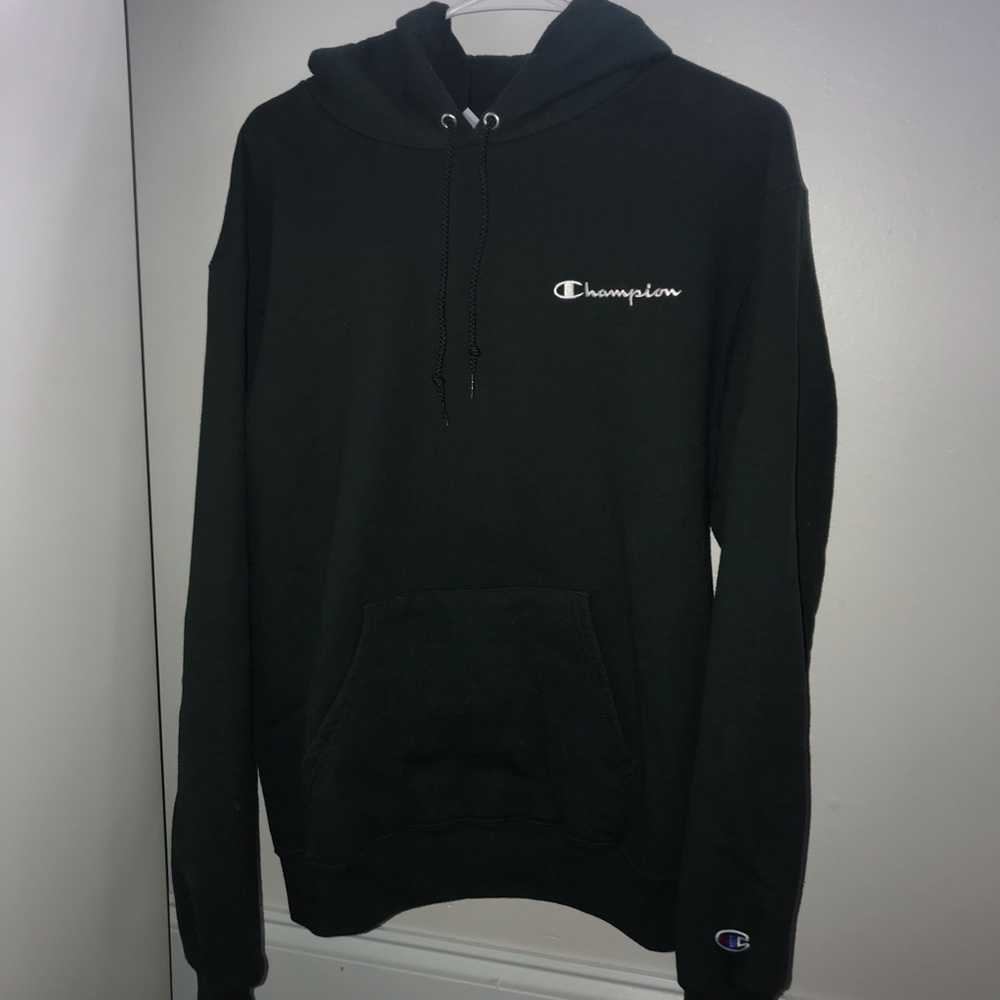 Champion olive green hoodie❣️